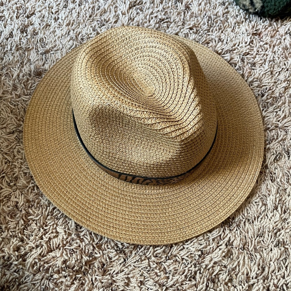 Wicker hat